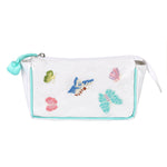BUTTERFLY SMALL MAKEUP BAG - Lenora