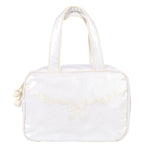 FLORAL BOW HANGING TRAVEL BAG - Lenora