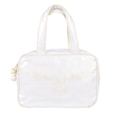 FLORAL BOW HANGING TRAVEL BAG - Lenora