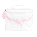 FLORAL BOW TRAIN CASE - Lenora