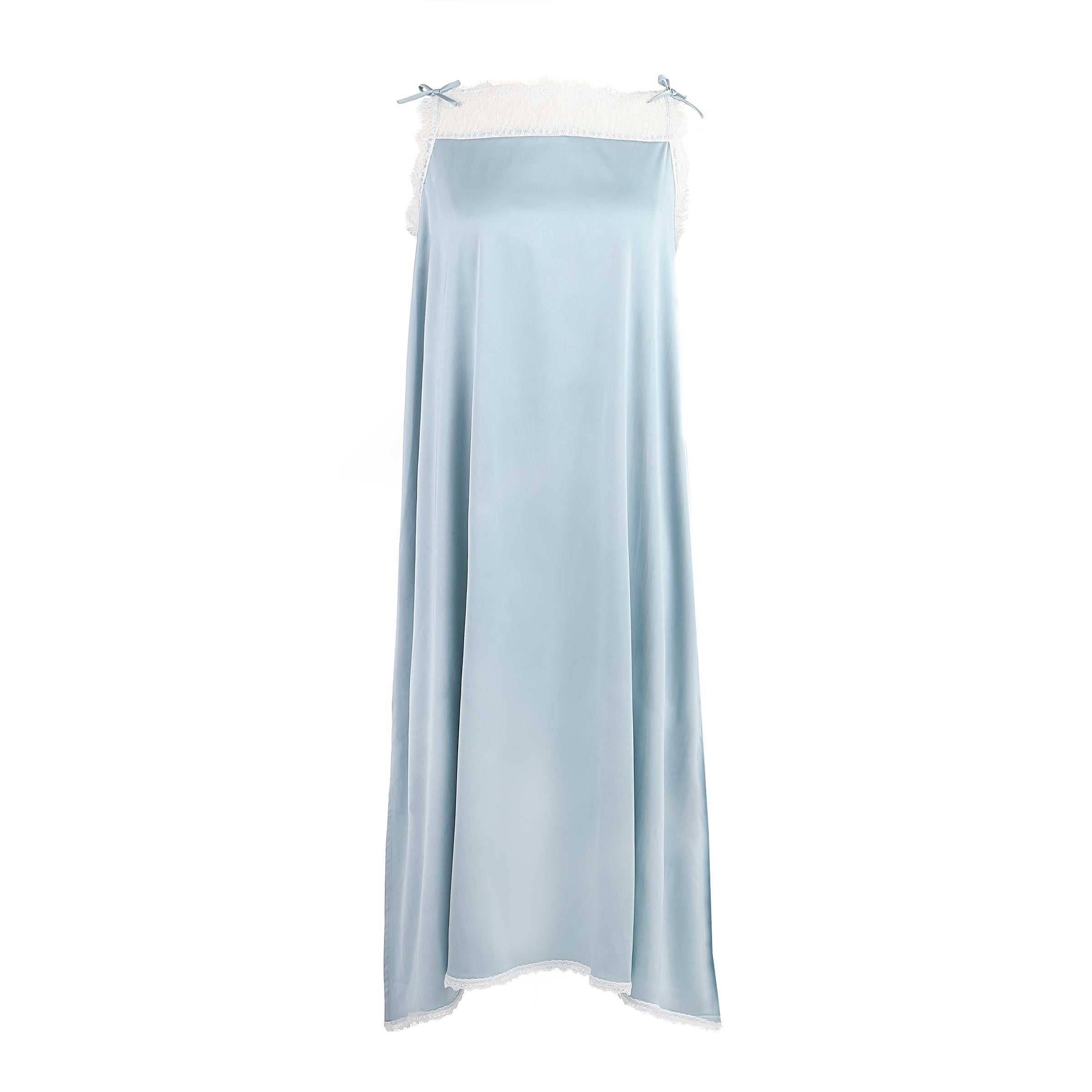 CHLOE SATIN NIGHTGOWN - Lenora