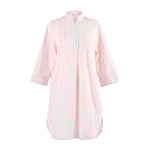 CLASSIC COTTON STRIPED NIGHTSHIRT - Lenora