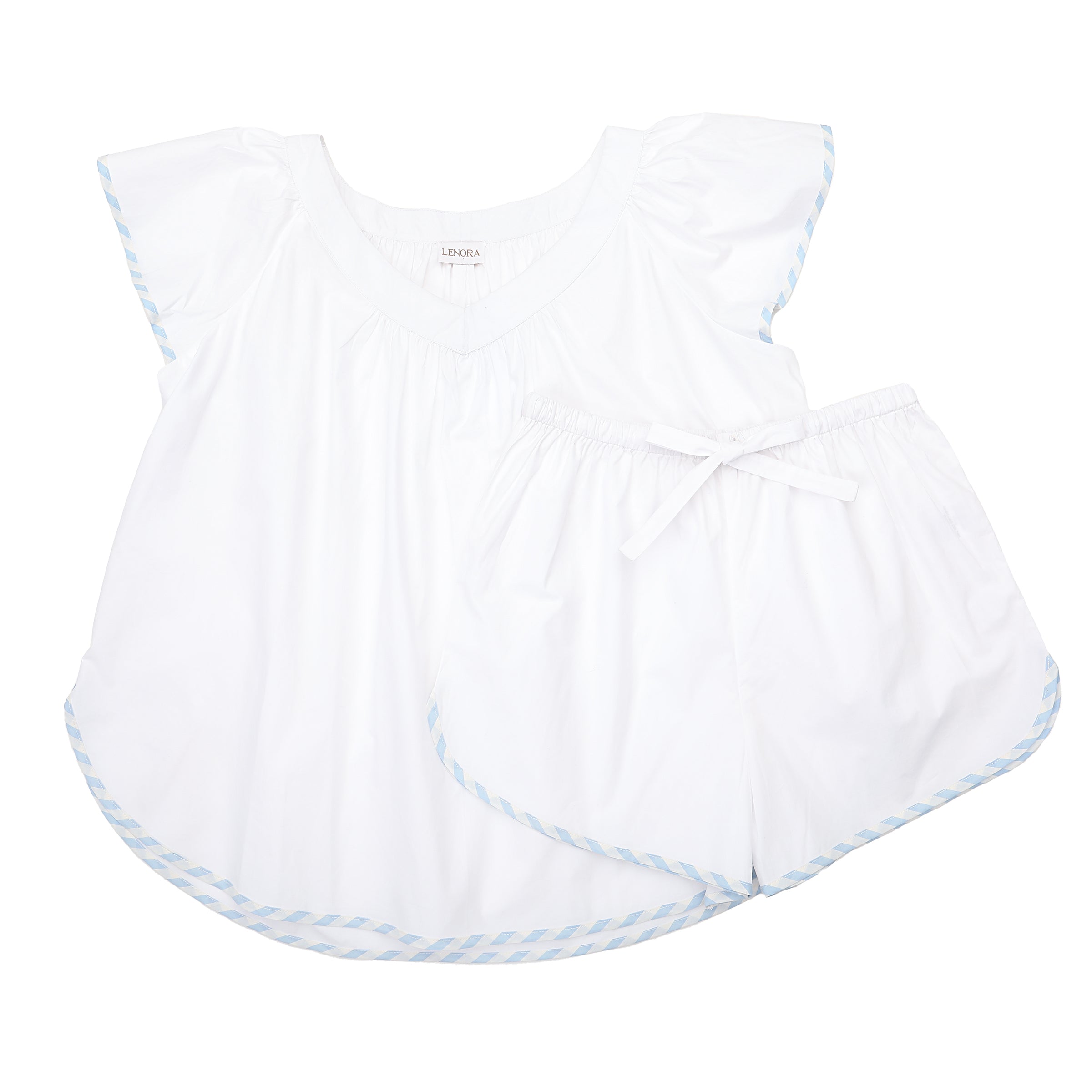 VANDY COTTON SHORT PAJAMAS - Lenora