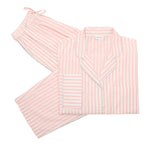 CLASSIC COTTON STRIPED CAPRI PAJAMAS - Lenora