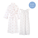 NANCY EMBROIDERED NIGHTGOWN BUNDLE - Lenora