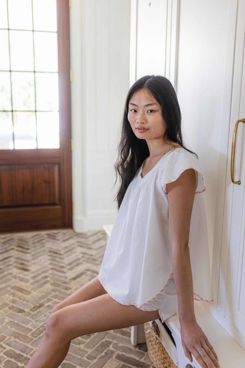 VANDY COTTON SHORT PAJAMAS - Lenora