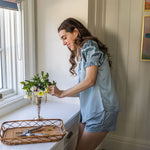 CHLOE SATIN SHORT PAJAMAS - Lenora
