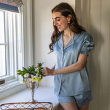 CHLOE SATIN SHORT PAJAMAS - Lenora