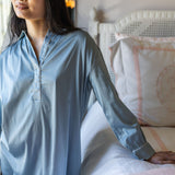 CHLOE SATIN NIGHTSHIRT - Lenora