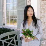 CLASSIC COTTON PAJAMAS IN FRENCH FLORAL - Lenora