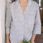 CLASSIC COTTON PAJAMAS IN FRENCH FLORAL - Lenora