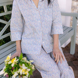 CLASSIC COTTON PAJAMAS IN FRENCH FLORAL - Lenora