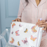 BUTTERFLY LARGE MAKEUP BAG - Lenora