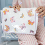 BUTTERFLY LARGE MAKEUP BAG - Lenora