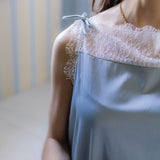 CHLOE SATIN NIGHTGOWN - Lenora