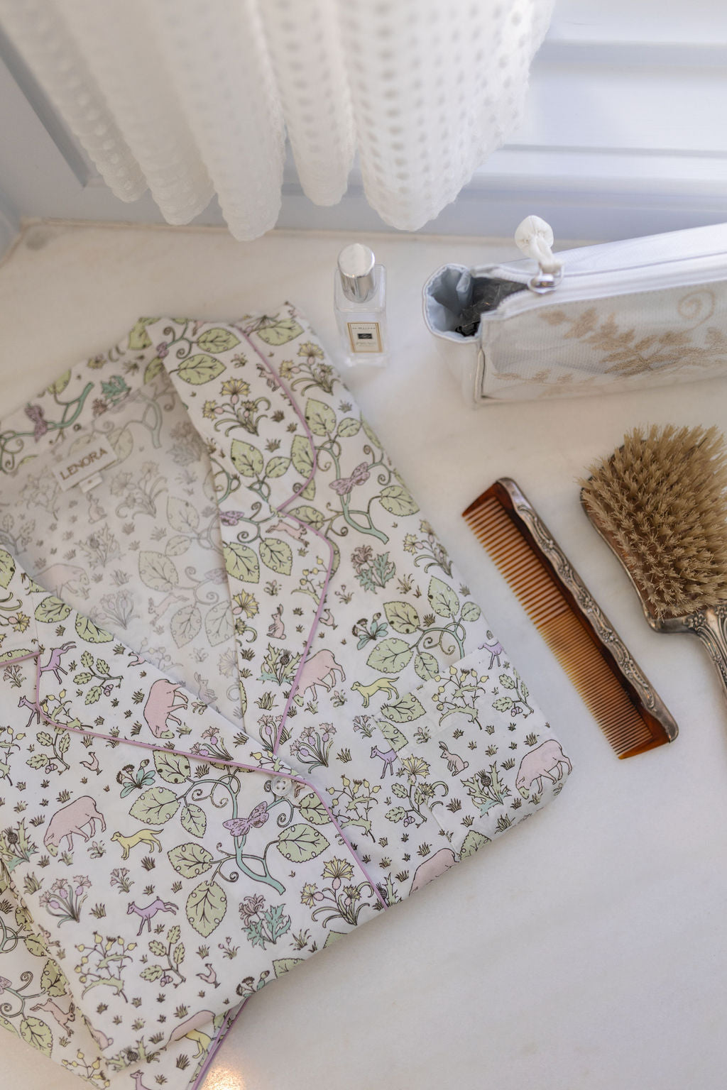 CLASSIC COTTON PAJAMAS IN EMMIE FLORAL - Lenora