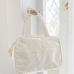 FLORAL BOW HANGING TRAVEL BAG - Lenora