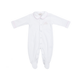 BABY PUPPY COTTON KNIT FOOTIE - Lenora