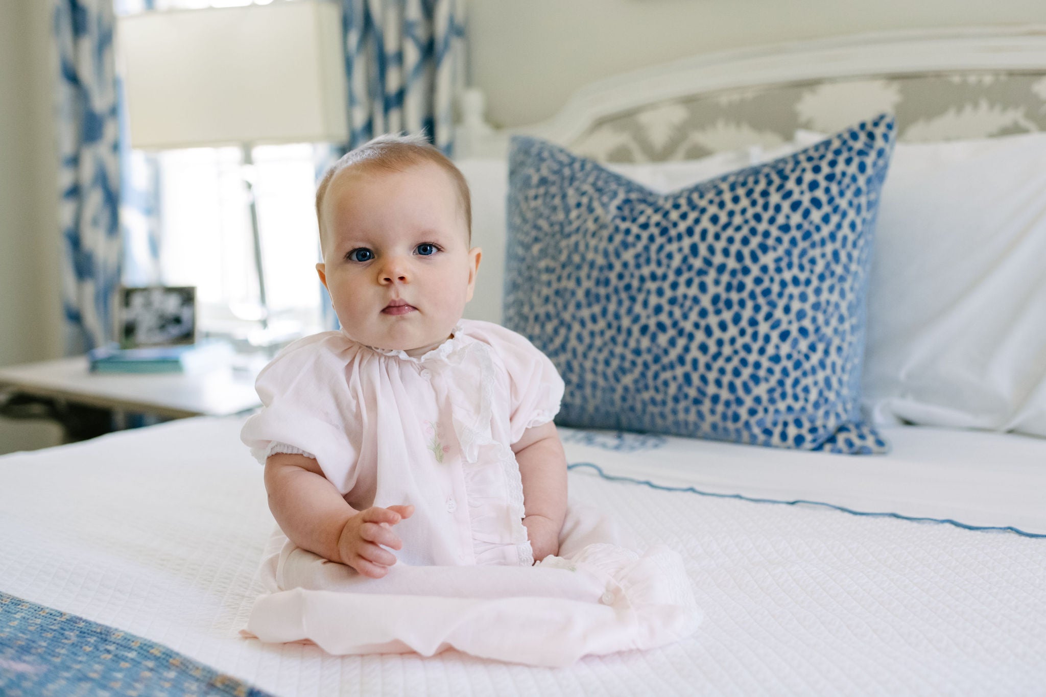 BABY ABIGAIL COTTON DAYGOWN - Lenora