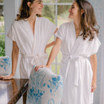 TERRY COTTON ROBE - Lenora