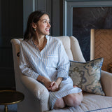 CLASSIC COTTON STRIPED NIGHTSHIRT - Lenora