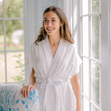TERRY COTTON ROBE - Lenora