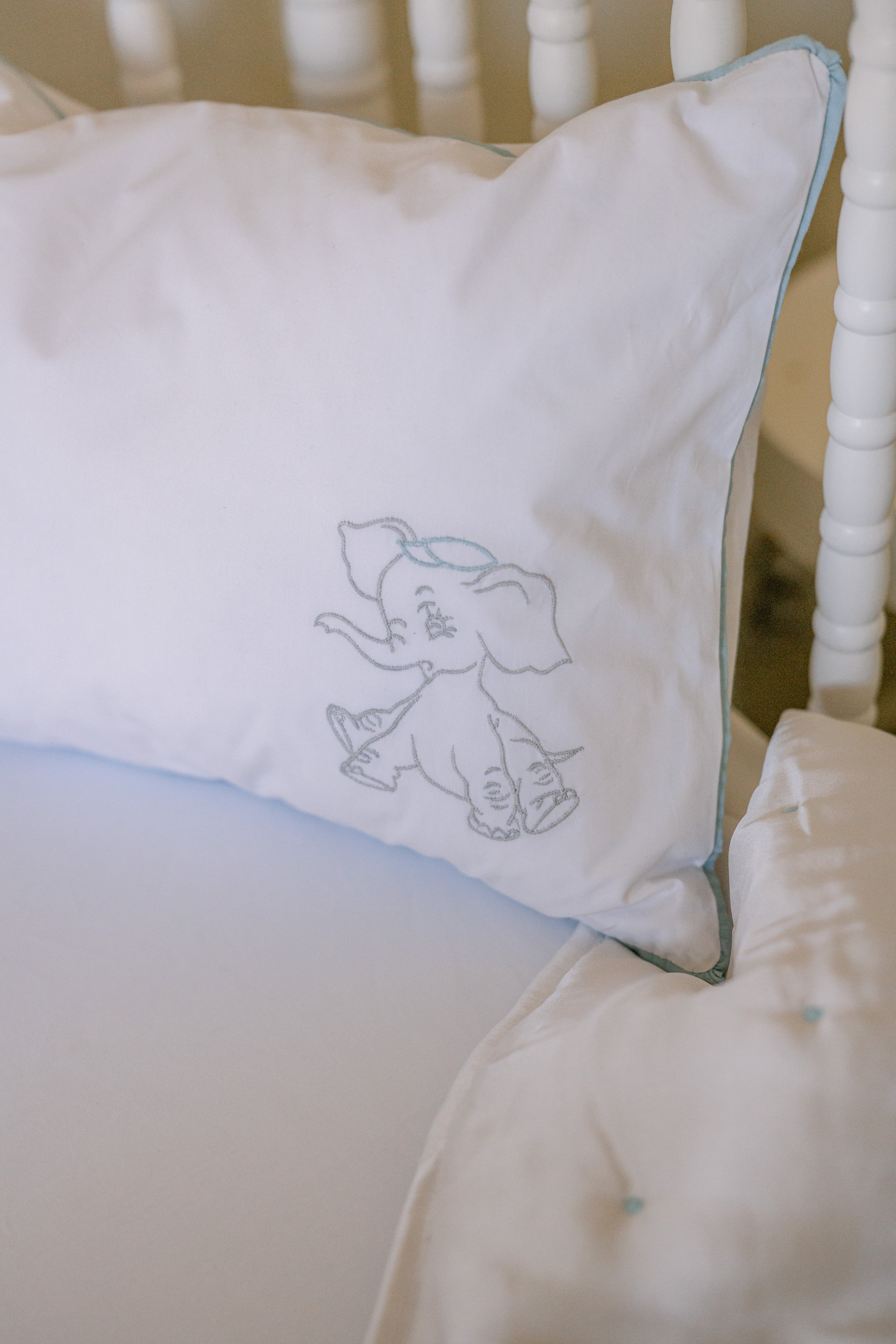 BABY ELLIOTT FITTED CRIB SHEET - Lenora