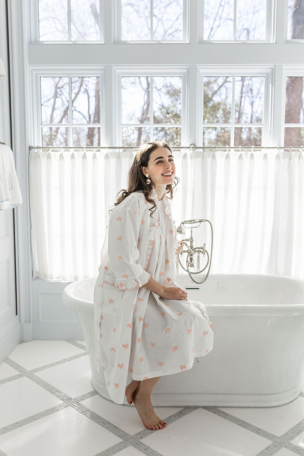 NANCY EMBROIDERED NIGHTGOWN BUNDLE - Lenora