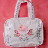 PEONY HANGING COSMETIC BAG - Lenora
