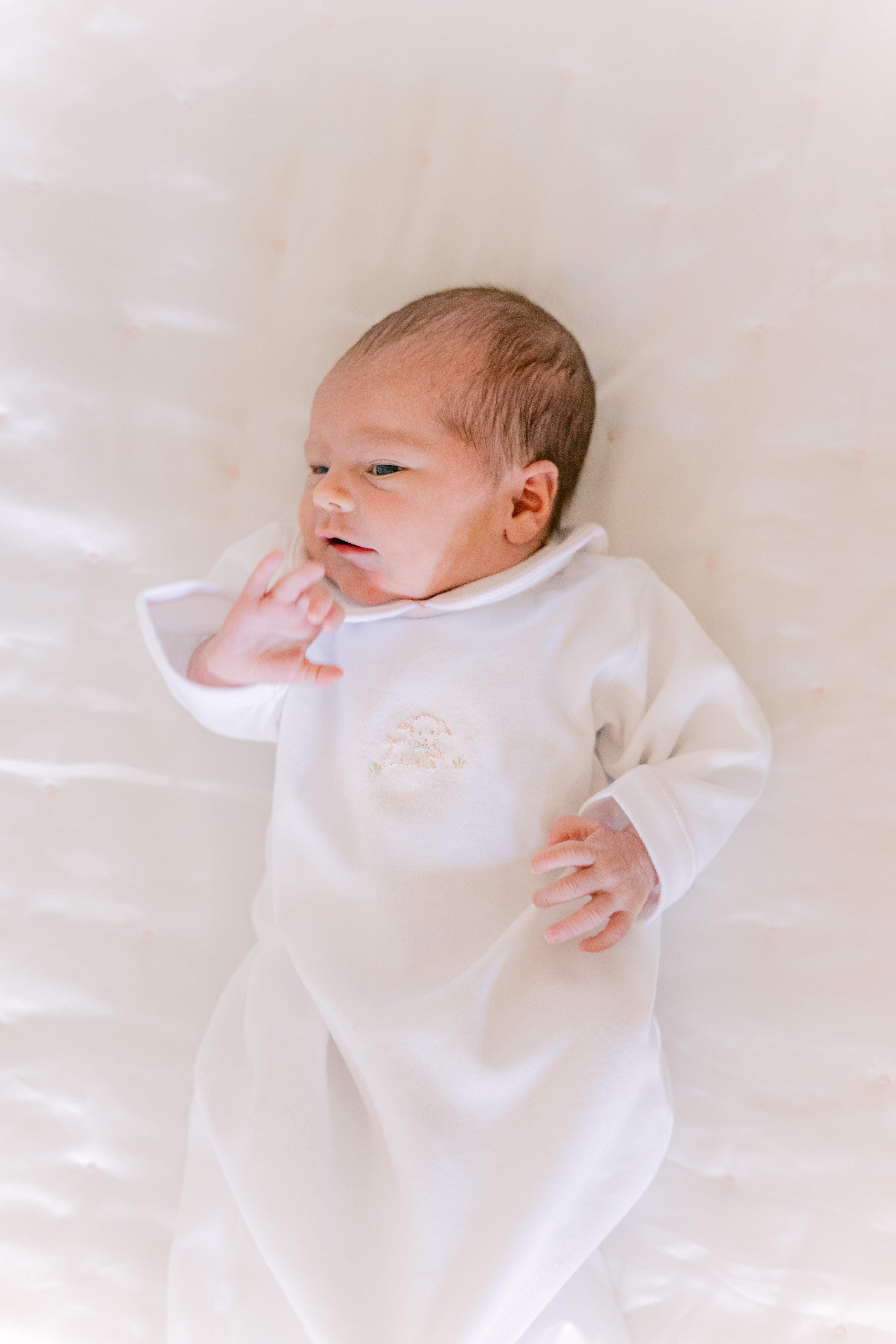 BABY PUPPY COTTON KNIT SACK - Lenora
