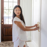 VANDY COTTON SHORT PAJAMAS - Lenora