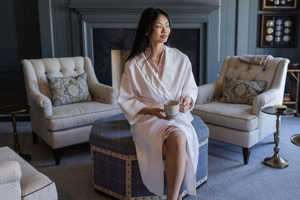 HELEN COTTON ROBE - Lenora