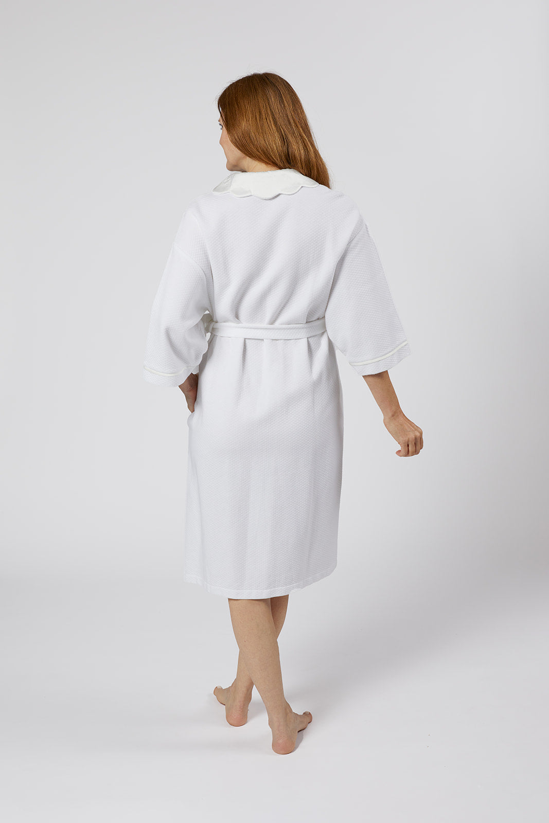 HELEN COTTON ROBE - Lenora