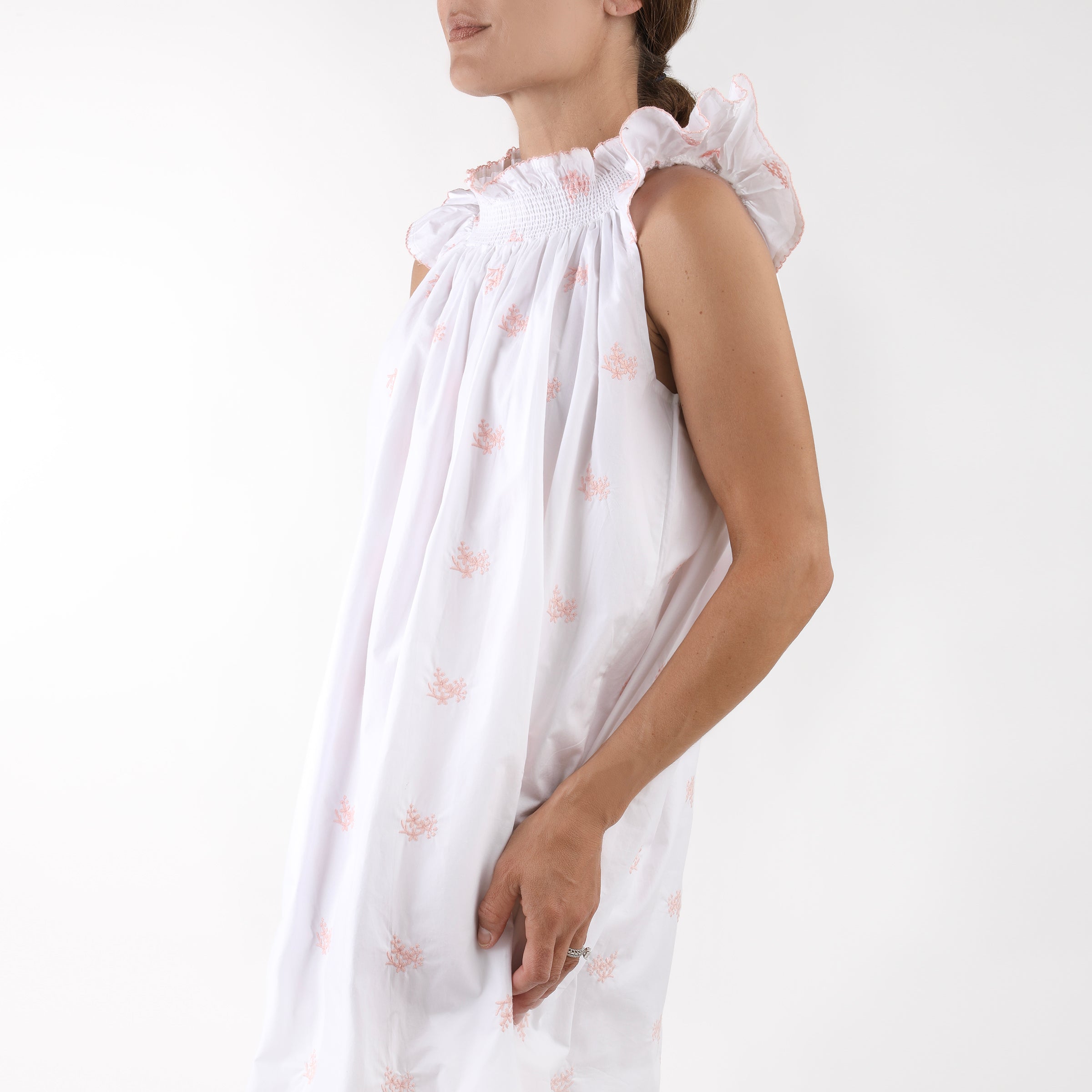 NANCY EMBROIDERED NIGHTGOWN BUNDLE - Lenora