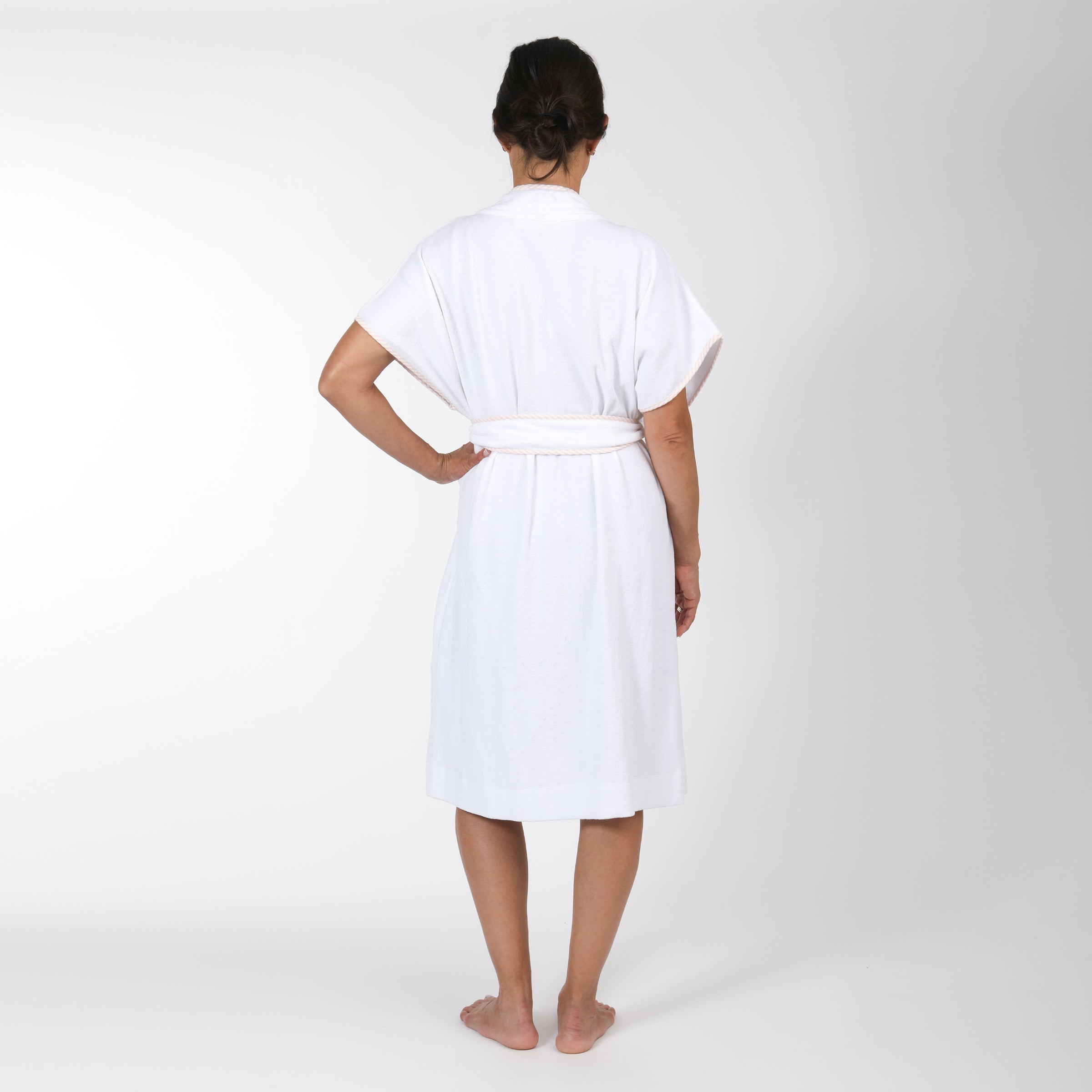 TERRY COTTON ROBE - Lenora
