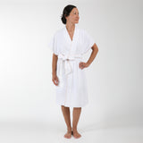 TERRY COTTON ROBE - Lenora