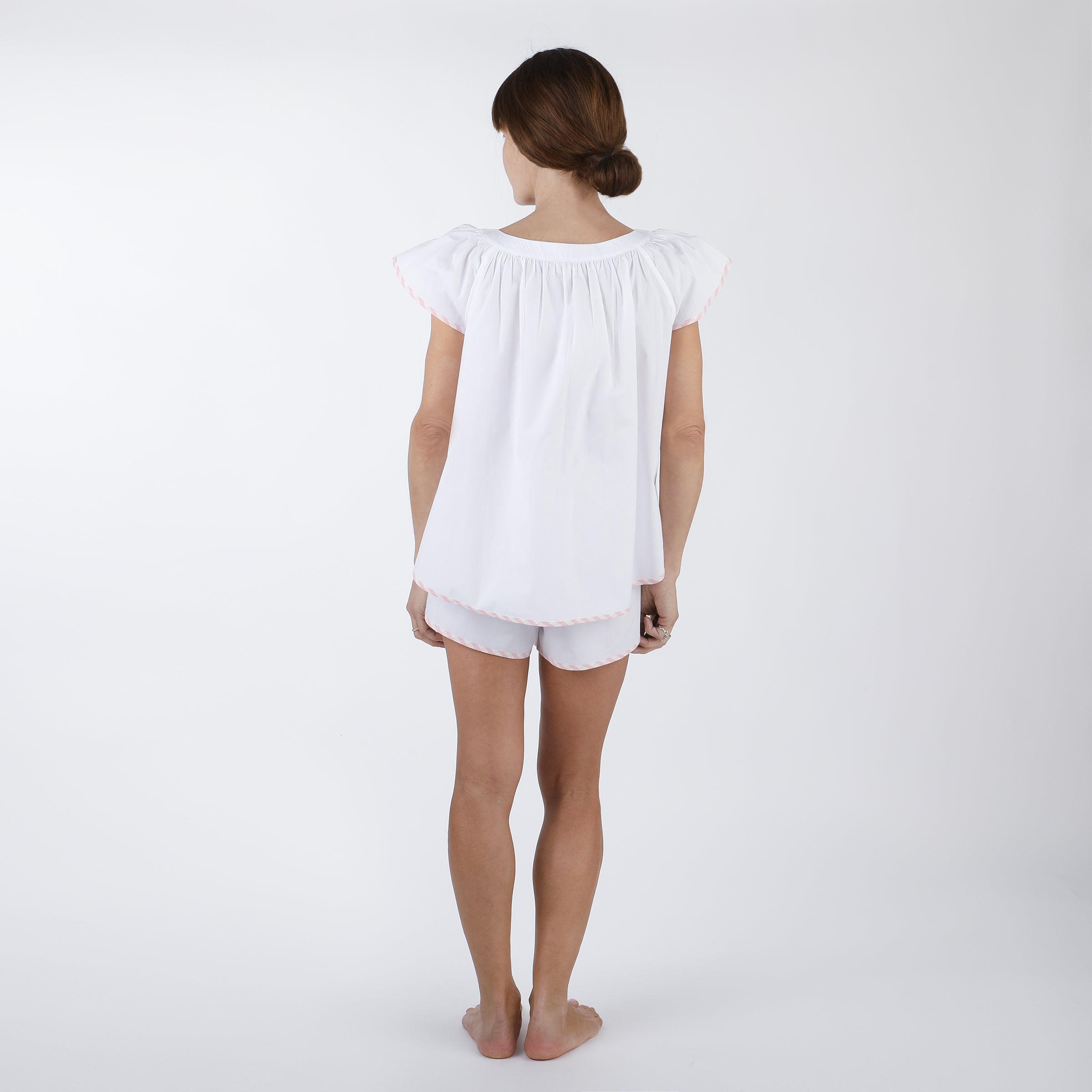 VANDY COTTON SHORT PAJAMAS - Lenora