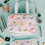 BUTTERFLY HANGING COSMETIC BAG - Lenora