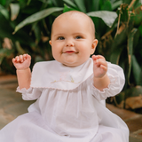 BABY SAILOR BUNNY COTTON DAYGOWN - Lenora