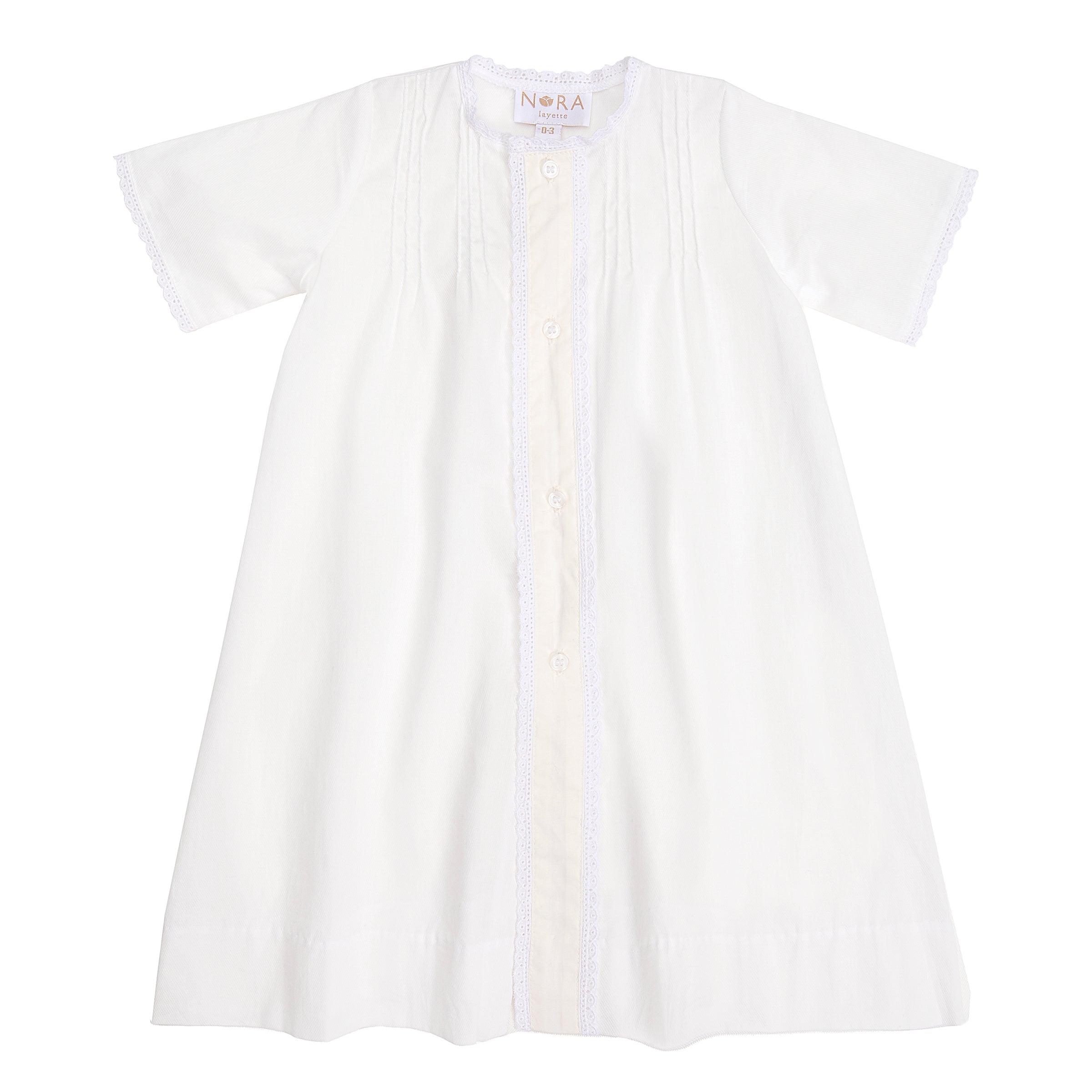 BABY CLASSIC COTTON DAYGOWN - Lenora