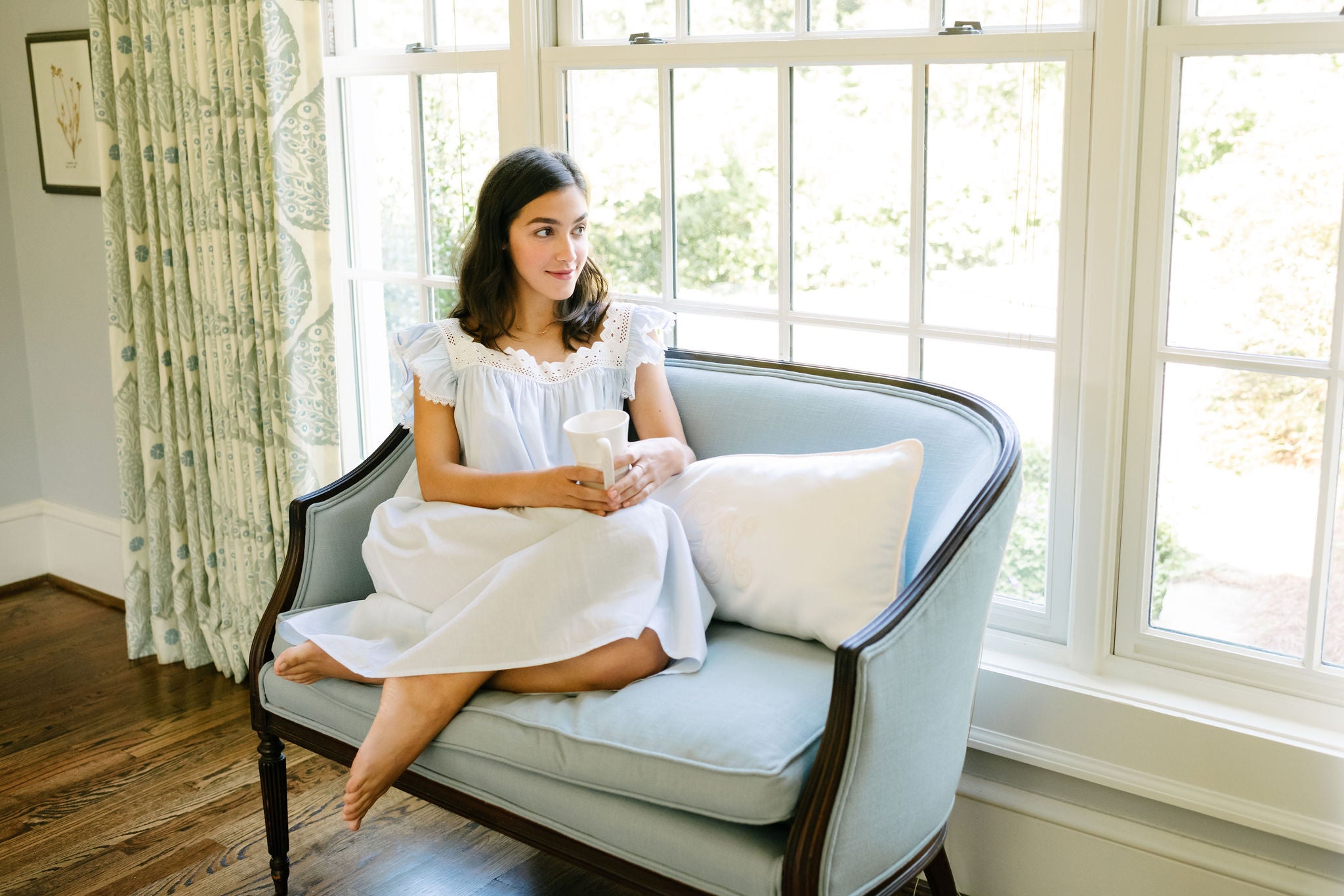 MAGGIE COTTON NIGHTGOWN - Lenora
