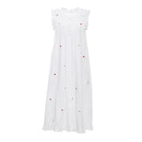 JOSIE HEART COTTON NIGHTGOWN - Lenora