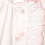 BABY ERIN HEART COTTON DAYGOWN - Lenora