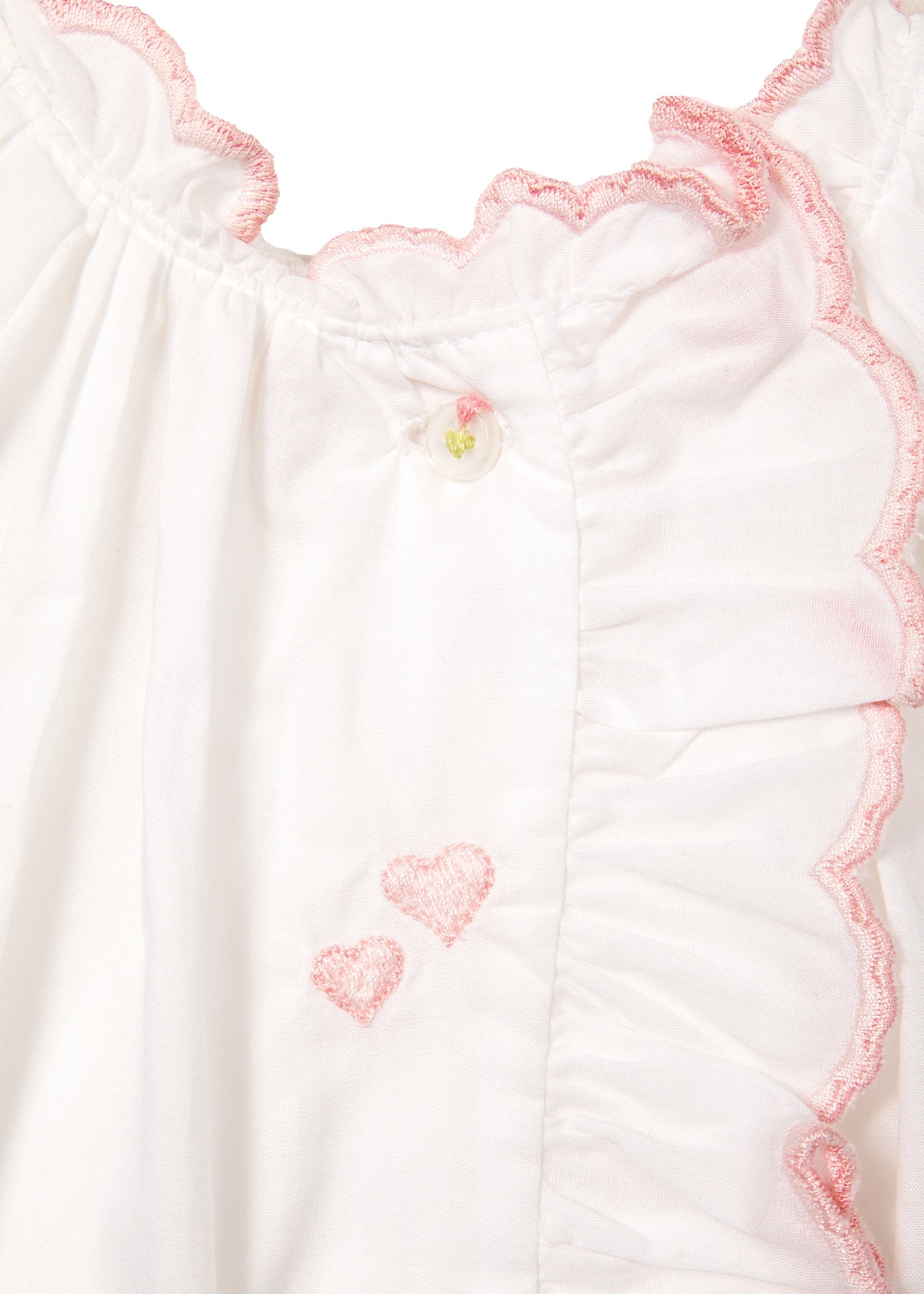 BABY ERIN HEART COTTON DAYGOWN - Lenora