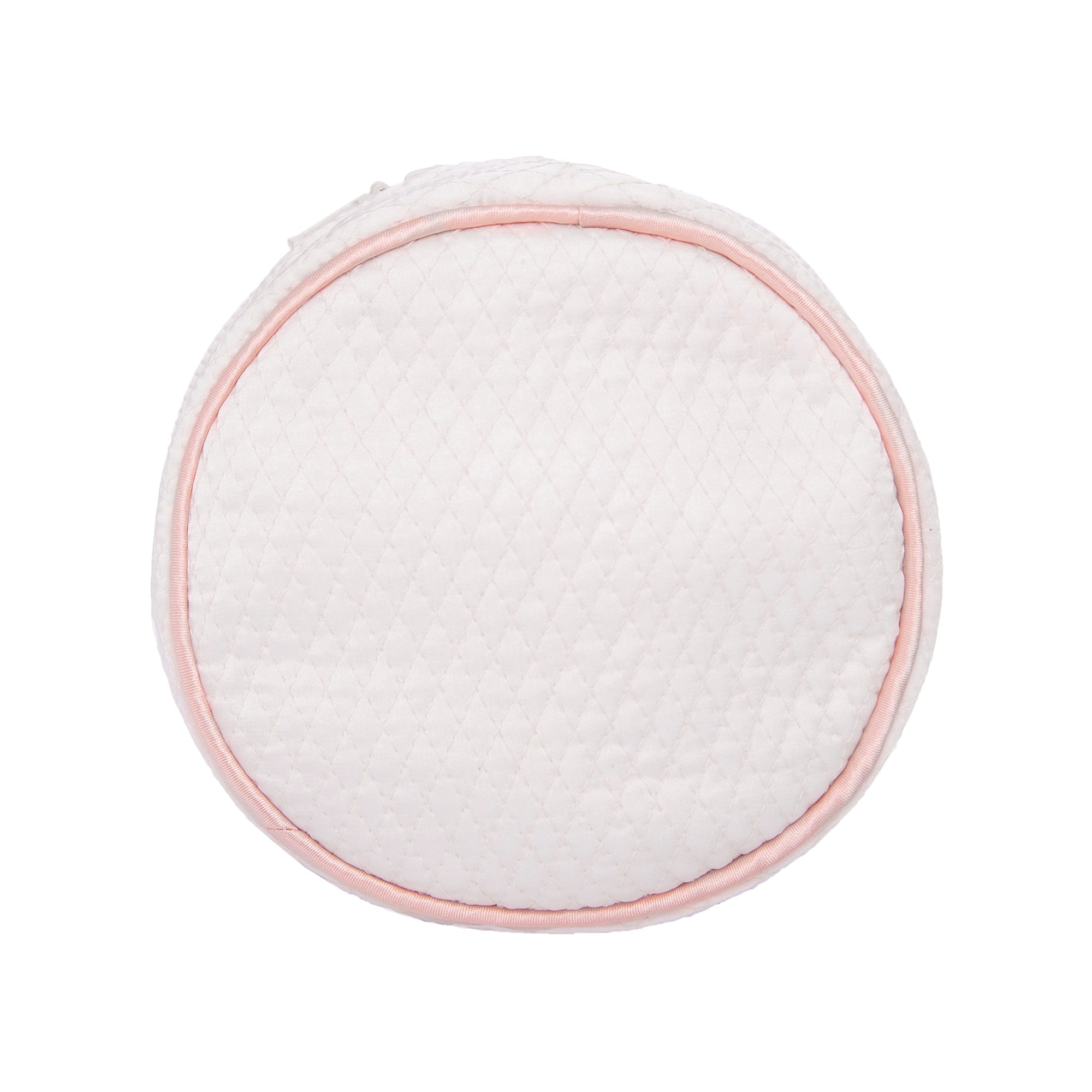 QUILTED LARGE JEWELRY ROUND - Lenora