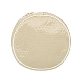 QUILTED LARGE JEWELRY ROUND - Lenora