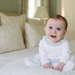 BABY LUCY & MAX COTTON KNIT FOOTIE - Lenora