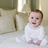 BABY LUCY & MAX COTTON KNIT FOOTIE - Lenora