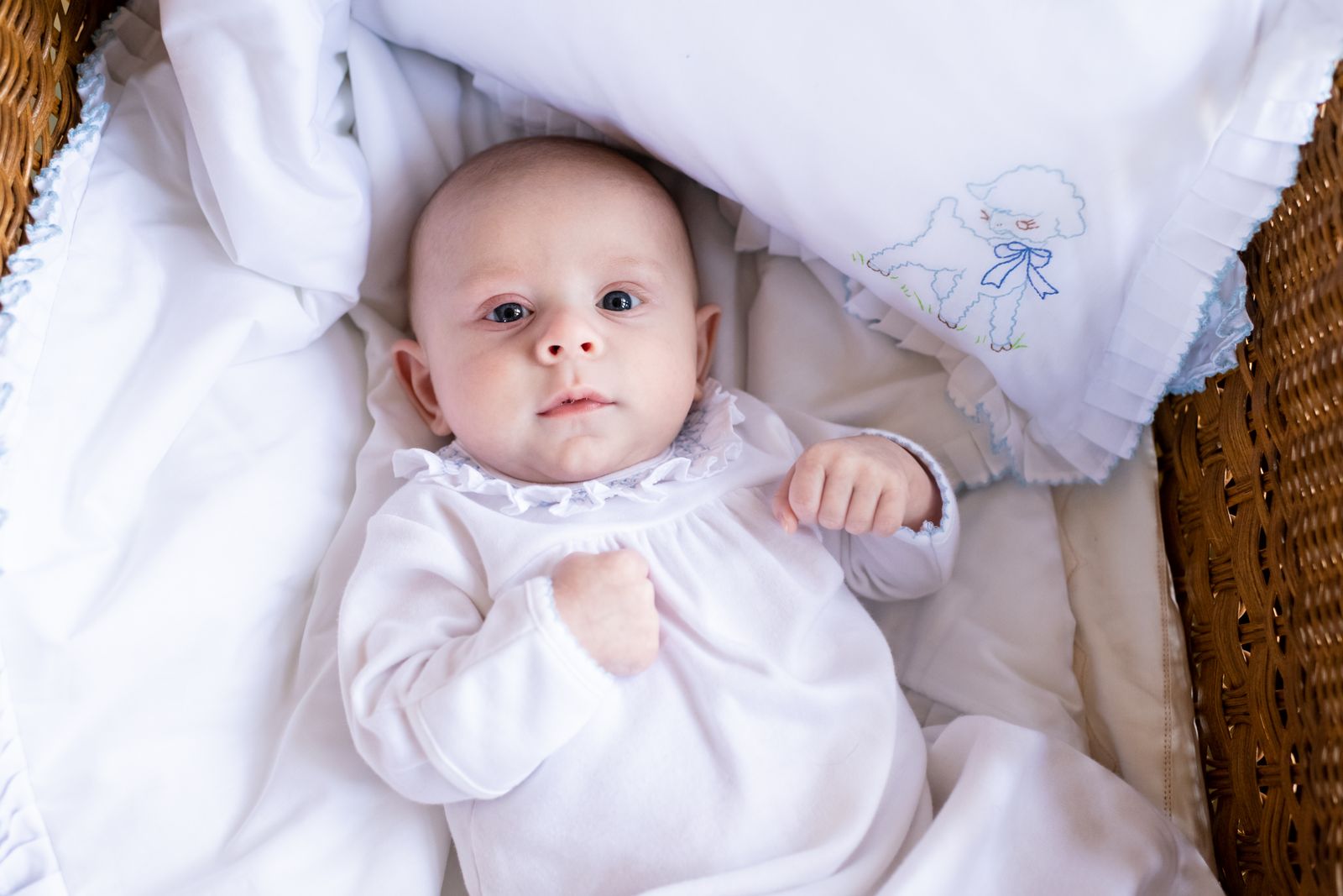 BABY LUCY & MAX COTTON KNIT SACK - Lenora
