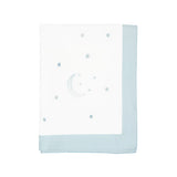 BABY OVER THE MOON COTTON STROLLER BLANKET - Lenora
